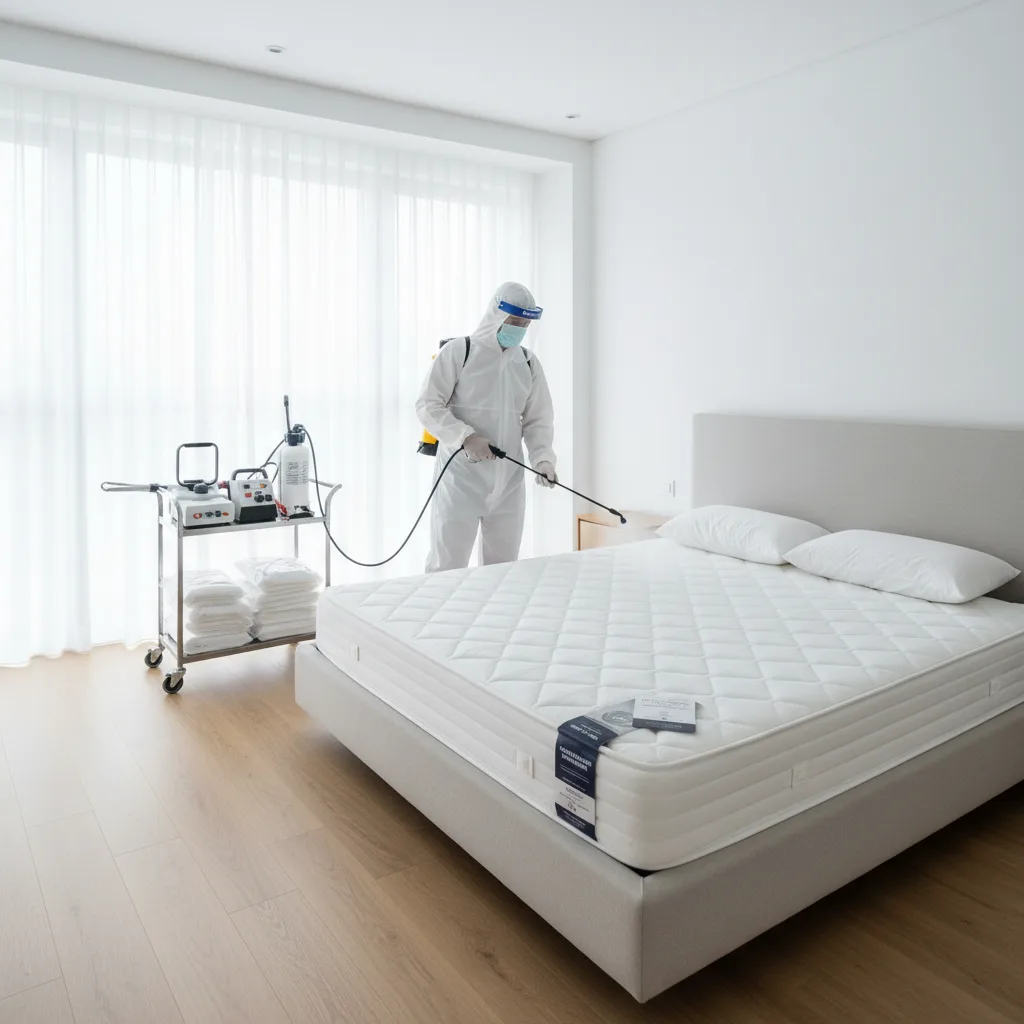 Désinfection complète de matelas et literie